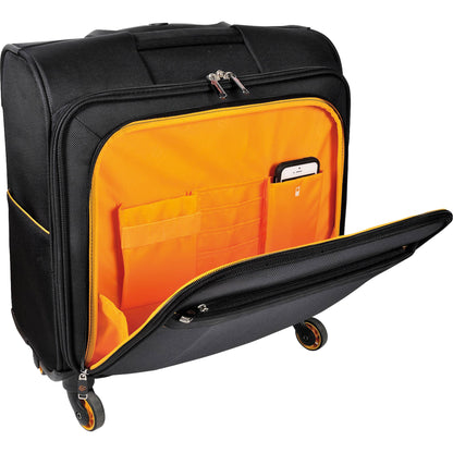 Exacompta Notebooktrolley Exactive® 48 x 42 x 23 cm (B x H x T) Polyester schwarz/orange