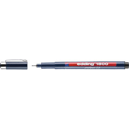 edding Fineliner 1800 profipen 0,5mm schwarz