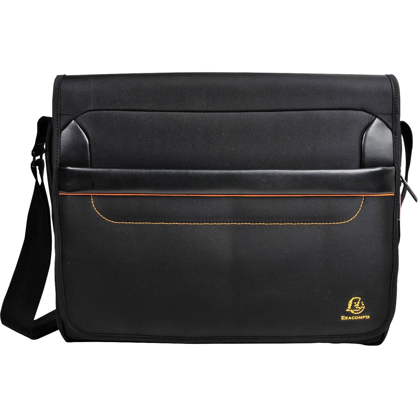 Exacompta Notebooktasche Exactive® 39 x 30,5 x 10 cm (B x H x T) Polyester schwarz/orange