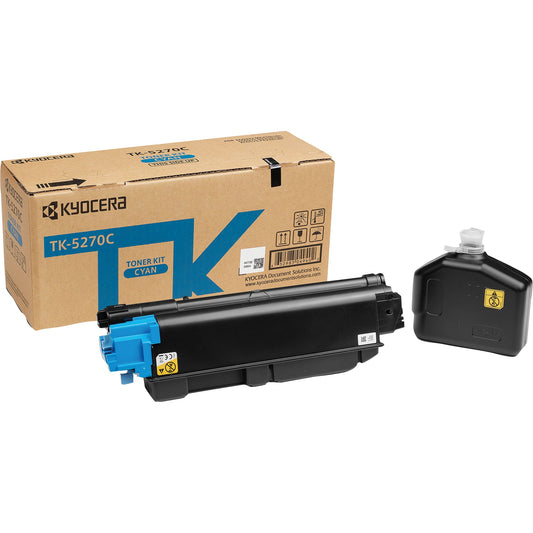 KYOCERA Toner Originalzubehör TK-5270C ca. 6.000 Seiten cyan