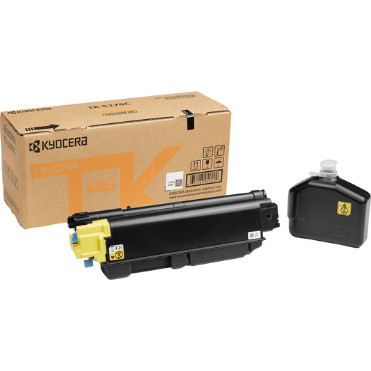 KYOCERA Toner Originalzubehör TK-5270Y ca. 6.000 Seiten gelb