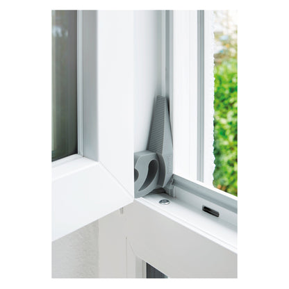 WENKO Türstopper Multi-STOP® 11,8 x 7,7 x 2,5 cm (B x H x T) Thermoplastischer Gummi grau