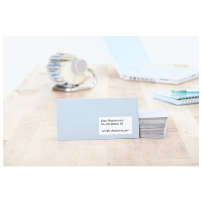 HERMA Universaletikett PREMIUM 70 x 42 mm (B x H) nicht wieder ablösbar Papier weiß 2.100 Etik./Pack.
