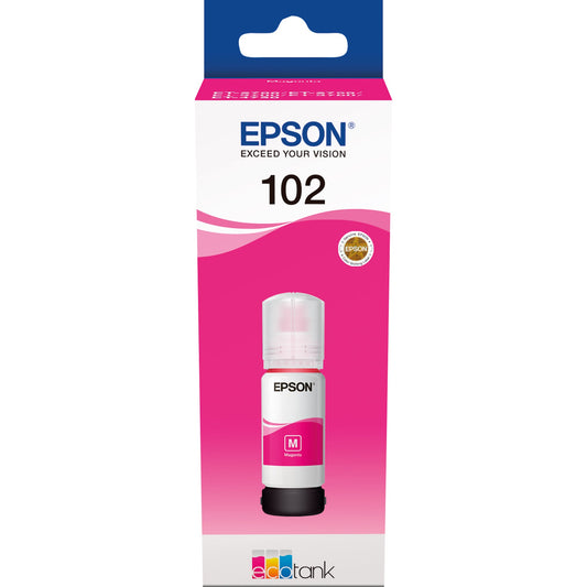 Epson Nachfülltinte Tintenstrahldrucker 102 ca. 6.000 Seiten magenta 70ml