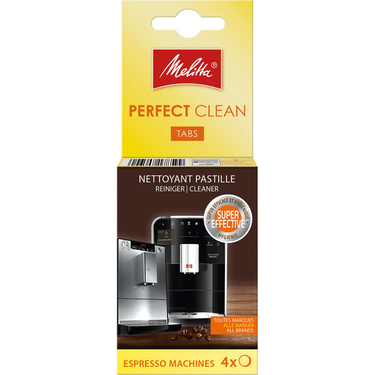 Melitta Reinigungstablette Perfect Clean Espressomaschine 4 x 1,8 g/Pack.