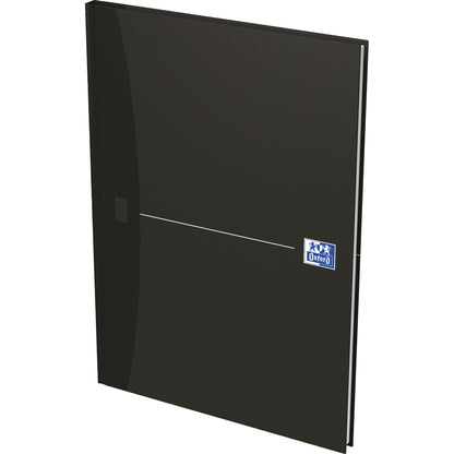 Oxford Kladde Office Essentials Smart Black DIN A4 kariert schwarz 96 Bl.