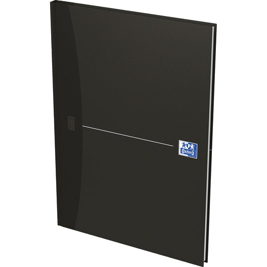 Oxford Kladde Office Essentials Smart Black DIN A4 kariert schwarz 96 Bl.