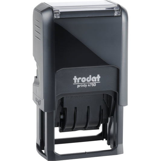 trodat® Datumstempel Printy Dater 4750/L 41 x 24 mm (B x H) EINGEGANGEN 3 Druckzeilen blau/rot