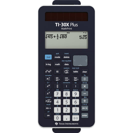 Texas Instruments Schulrechner TI-30X Plus MathPrint 4 x 16/10-stellig schwarz