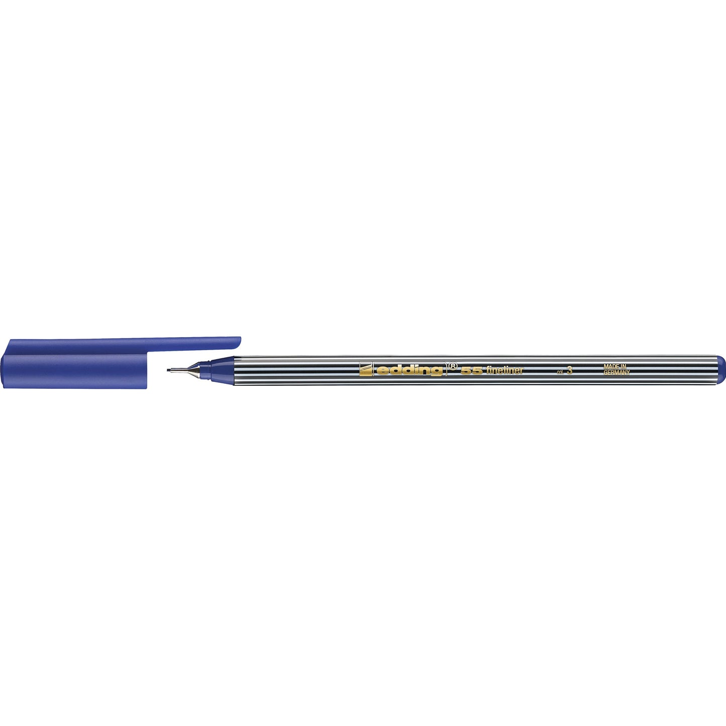 edding Fineliner 55 0,3mm blau