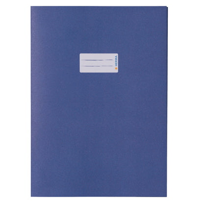 HERMA Heftschoner DIN A4 Papier dunkelblau