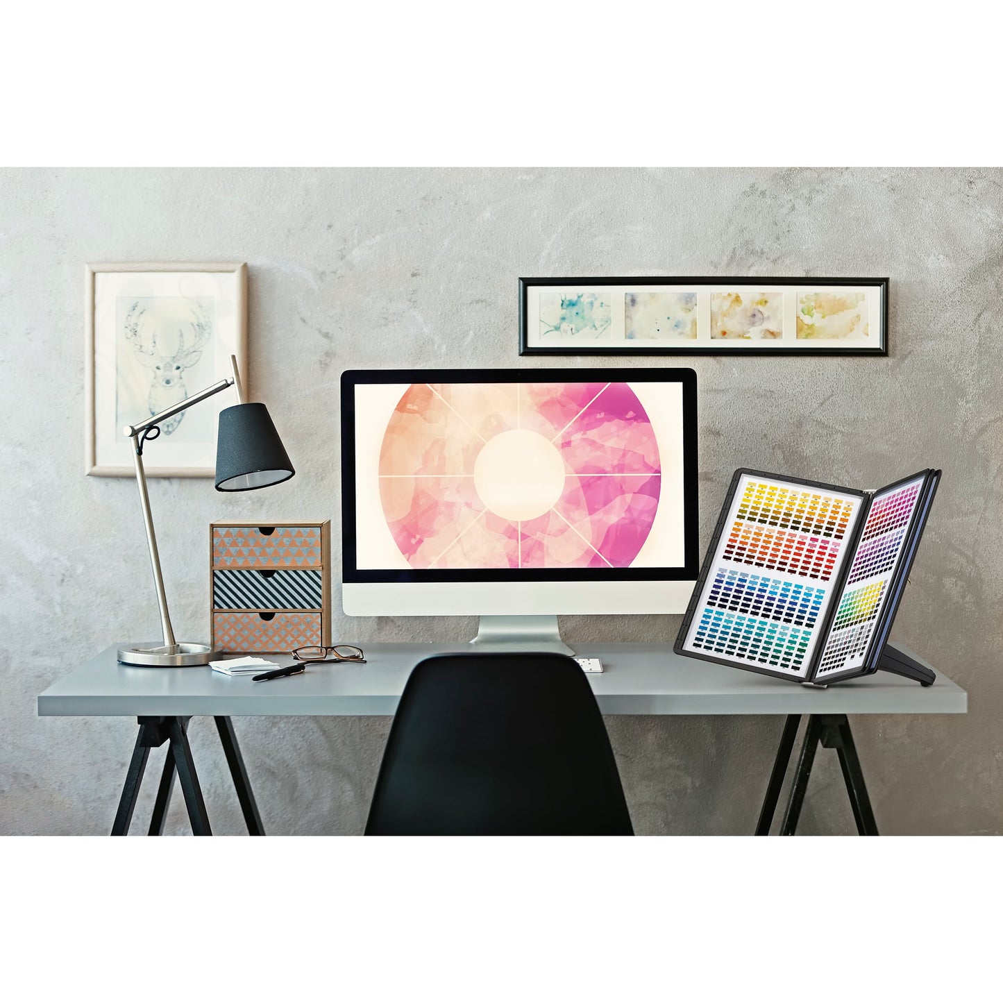 DURABLE Sichttafelständer SHERPA® SOHO TABLE 5 48 x 38,5 x 38 cm (B x H x T) Polypropylen/ABS Kunststoff/Thermoplastische Elastomere Anzahl der mitgelieferten Sichttafeln: 5 Sichttafeln schwarz