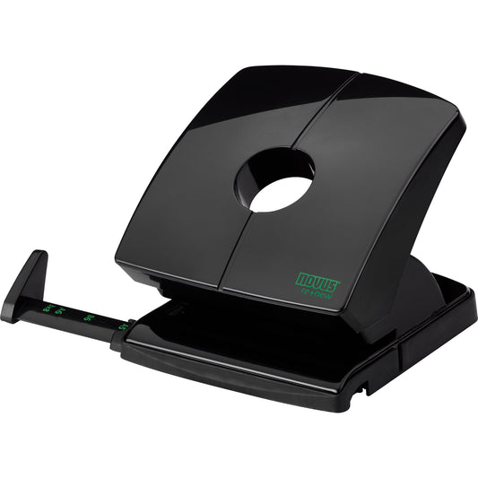 NOVUS Locher B 230 re+new 8cm 30 Bl. (80 g/m²) mit Anschlagschiene schwarz