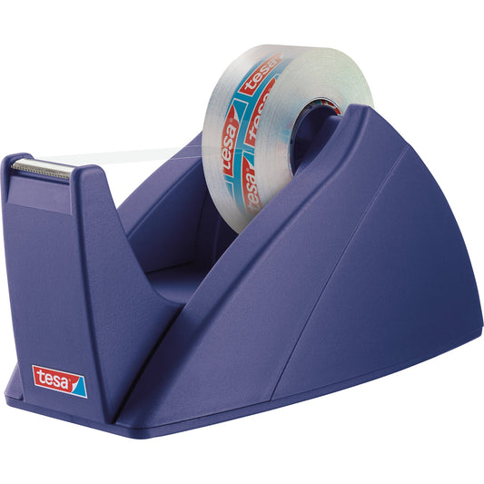 tesa® Tischabroller Easy Cut® 19 mm x 33 m (B x L) royalblau