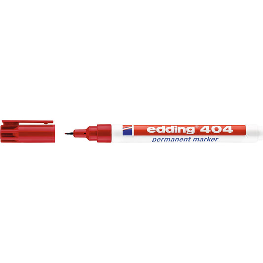 edding Permanentmarker 404 0,75mm rot