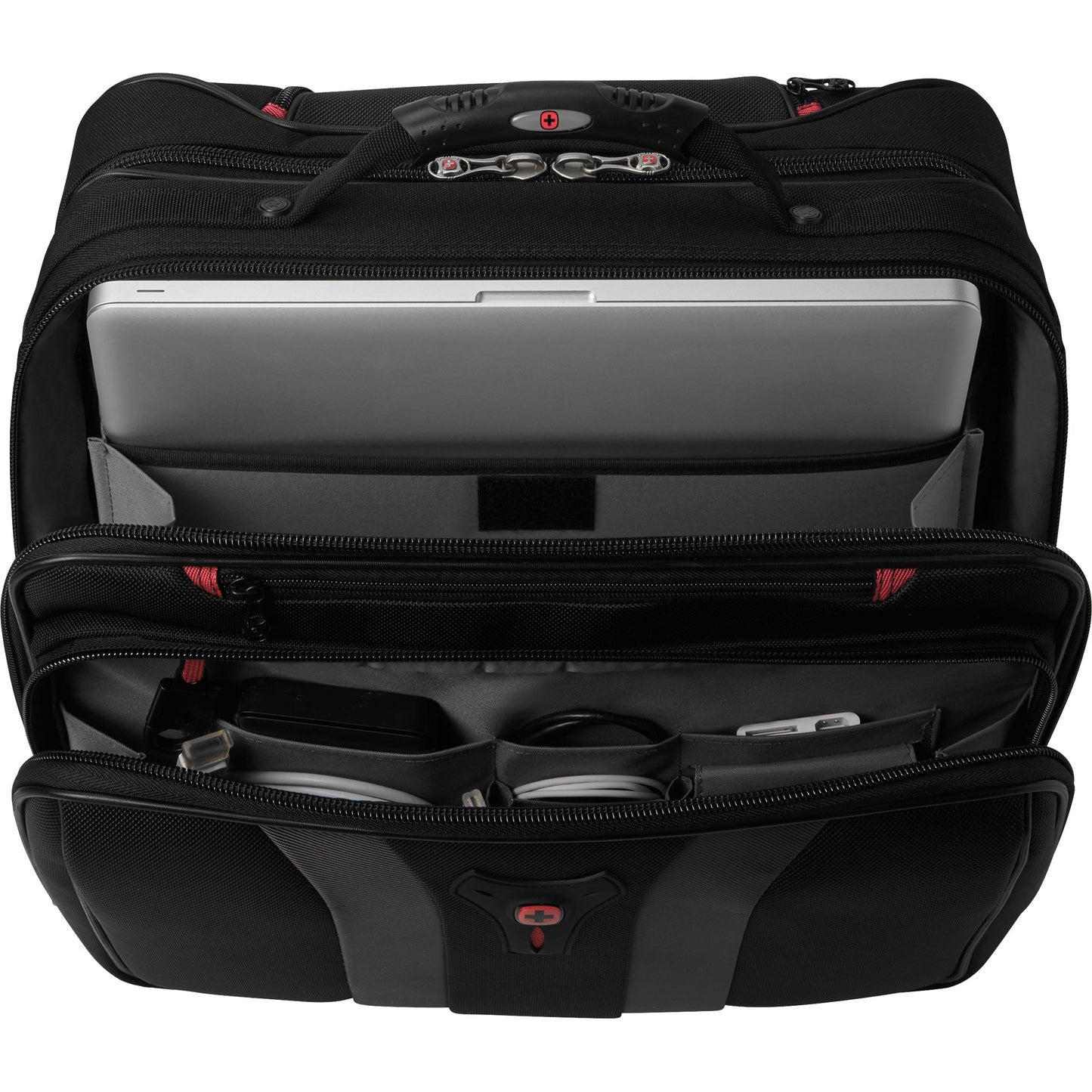 Wenger Notebooktrolley GRANADA 42 x 35 x 25 cm (B x H x T) Polyester/Nylon/Vinyl schwarz/grau