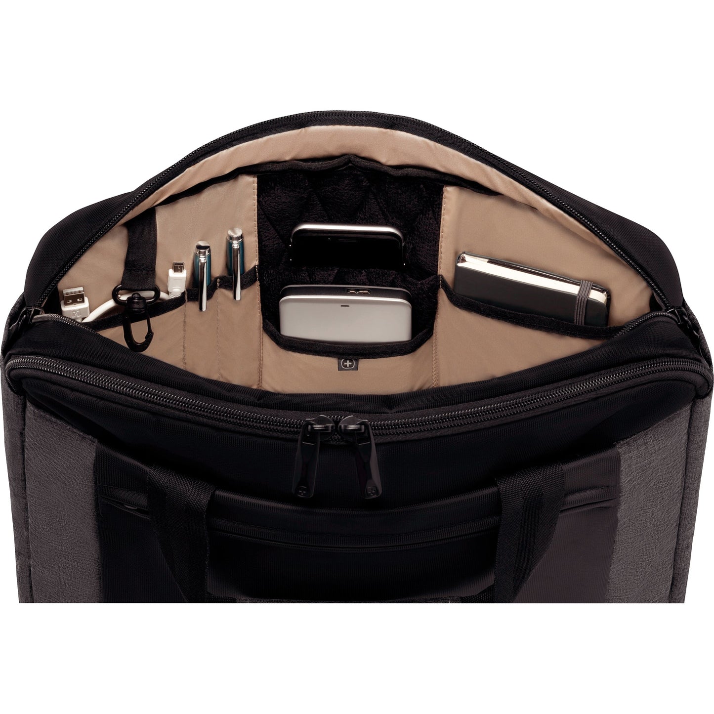 Wenger Notebooktasche UNDERGROUND 38 x 28 x 8 cm (B x H x T) 43 x 31 x 9 cm (B x H x T) Polyester schwarz/grau