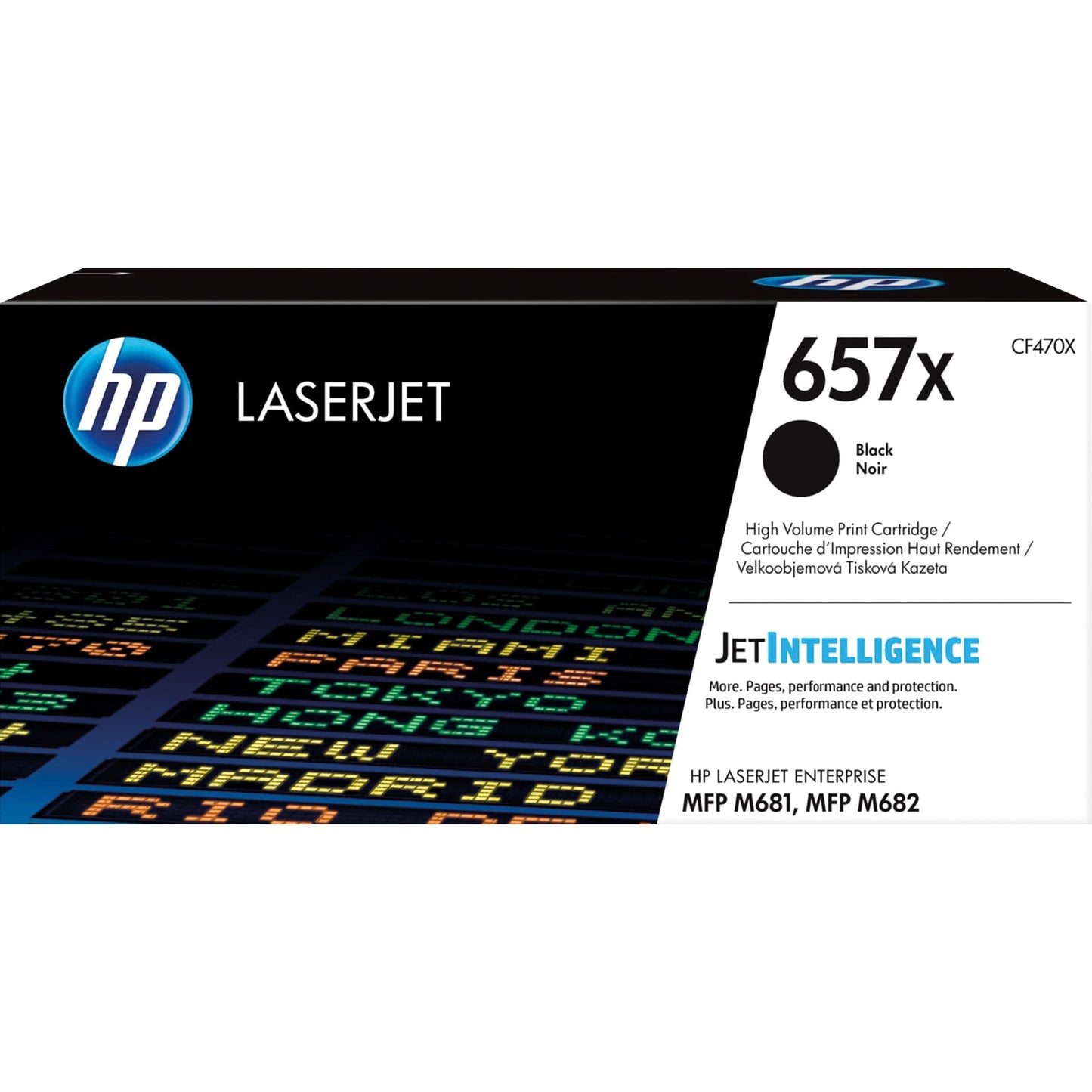 HP Toner Originalzubehör 657X ca. 28.000 Seiten schwarz