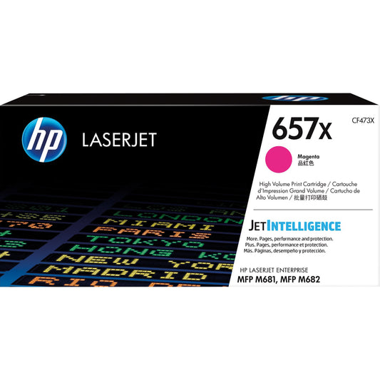 HP Toner Originalzubehör 657X ca. 23.000 Seiten magenta
