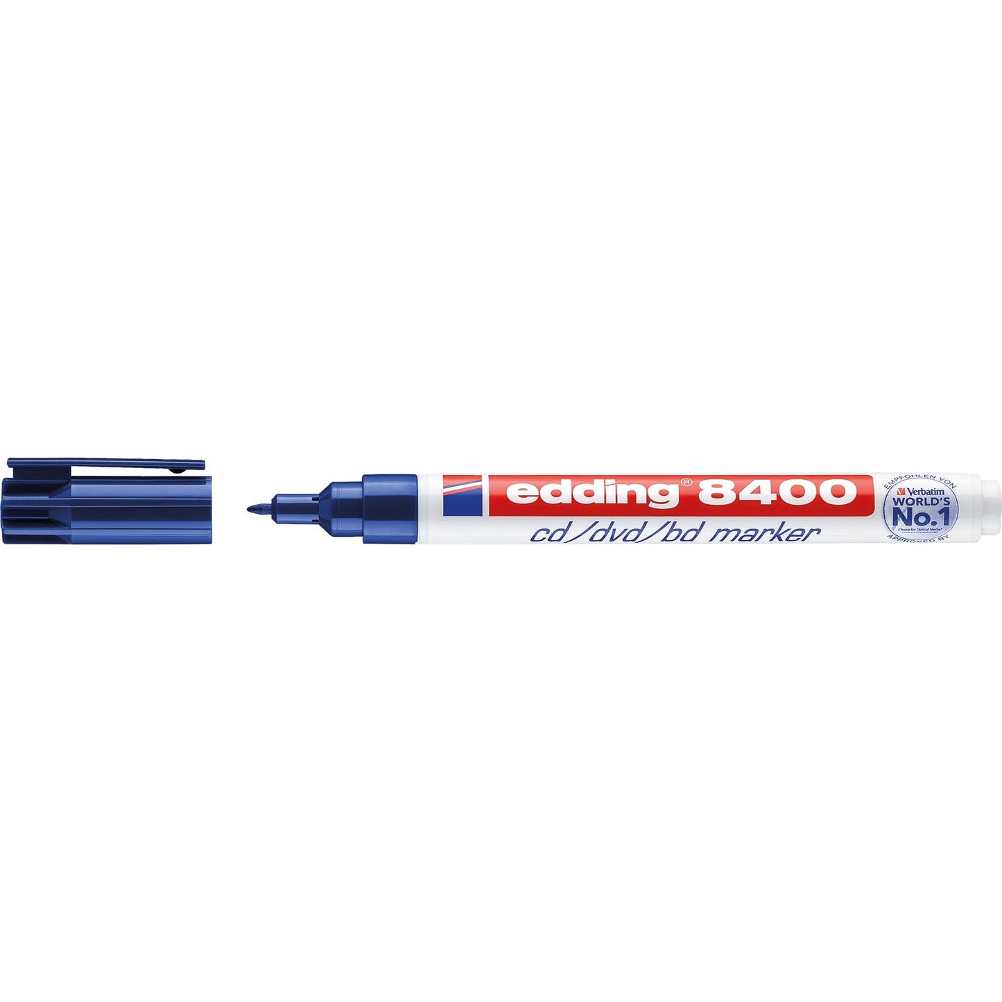 edding Disc Marker 8400 0,5-1mm blau Rundspitze