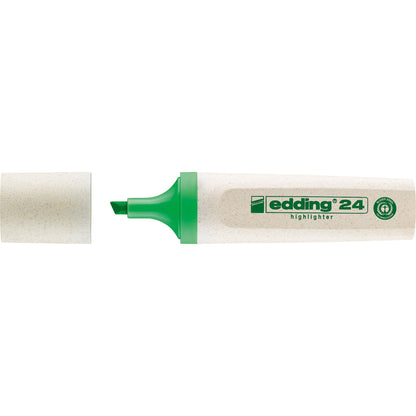edding Textmarker Highlighter 24 EcoLine 2-5mm hellgrün Keilspitze