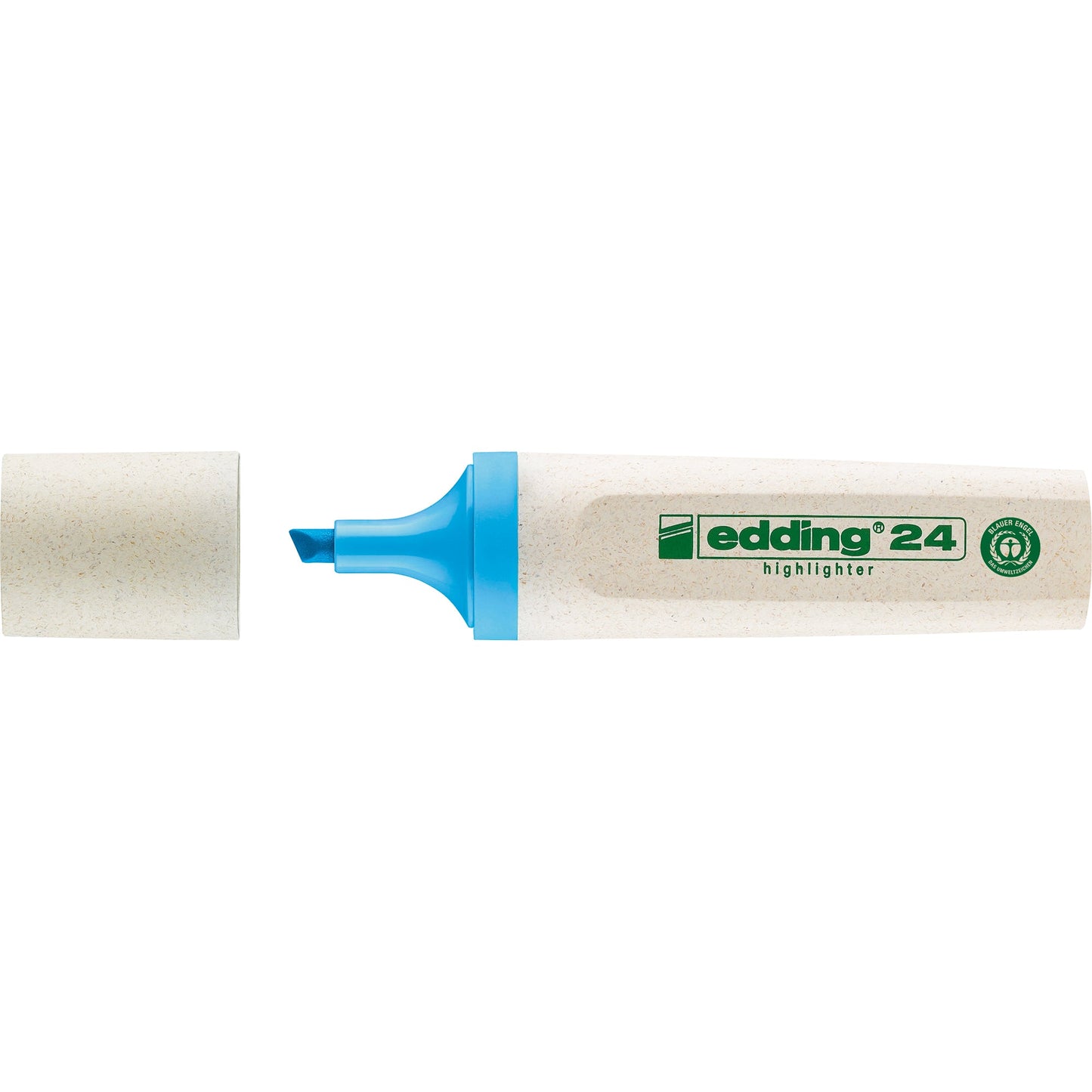 edding Textmarker Highlighter 24 EcoLine 2-5mm hellblau Keilspitze