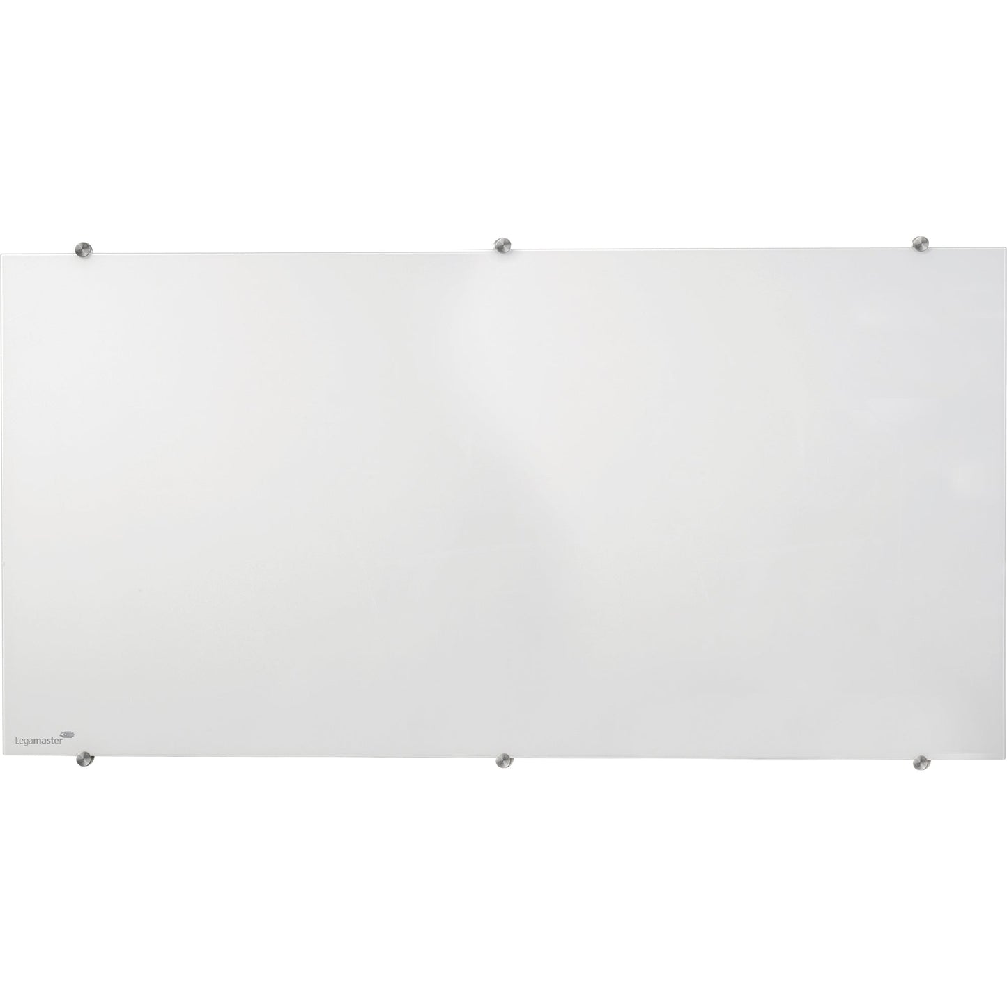 Legamaster Glasboard Coloured 200 x 100 x 0,4 cm (B x H x T) Tafel magnethaftend inkl. 2 extra starke Magnete (Ø 12 mm), Kreidemarker Sicherheitsglas weiß