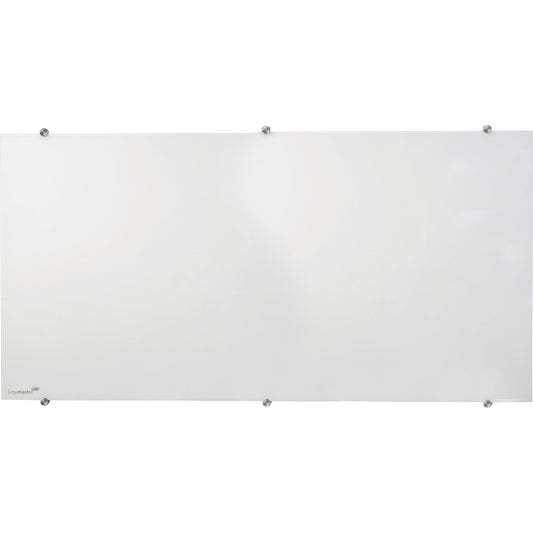 Legamaster Glasboard Coloured 200 x 100 x 0,4 cm (B x H x T) Tafel magnethaftend inkl. 2 extra starke Magnete (Ø 12 mm), Kreidemarker Sicherheitsglas weiß