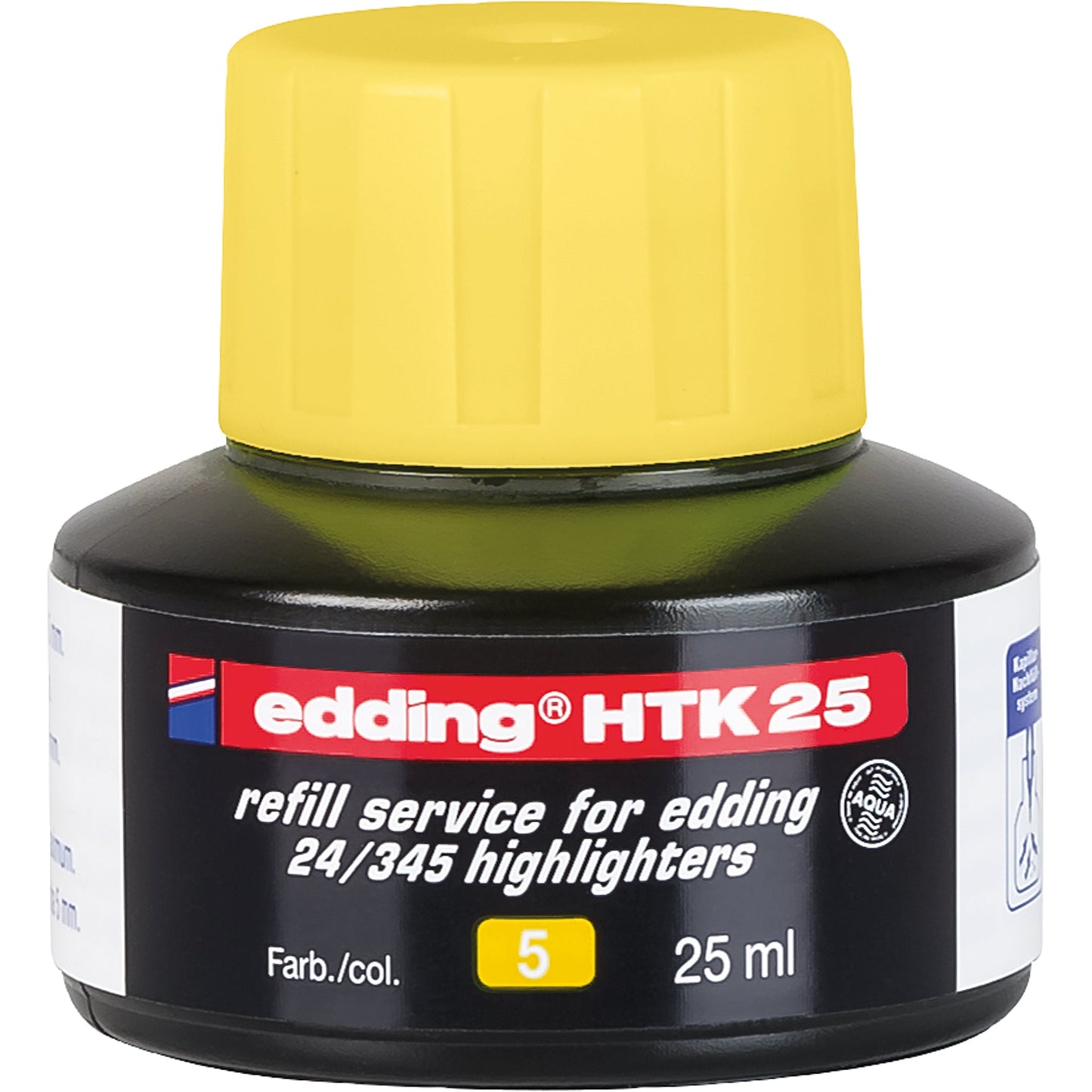 edding Nachfülltinte Marker HTK 25 Flasche gelb 25ml