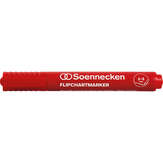 Soennecken Flipchartmarker 1-3mm rot
