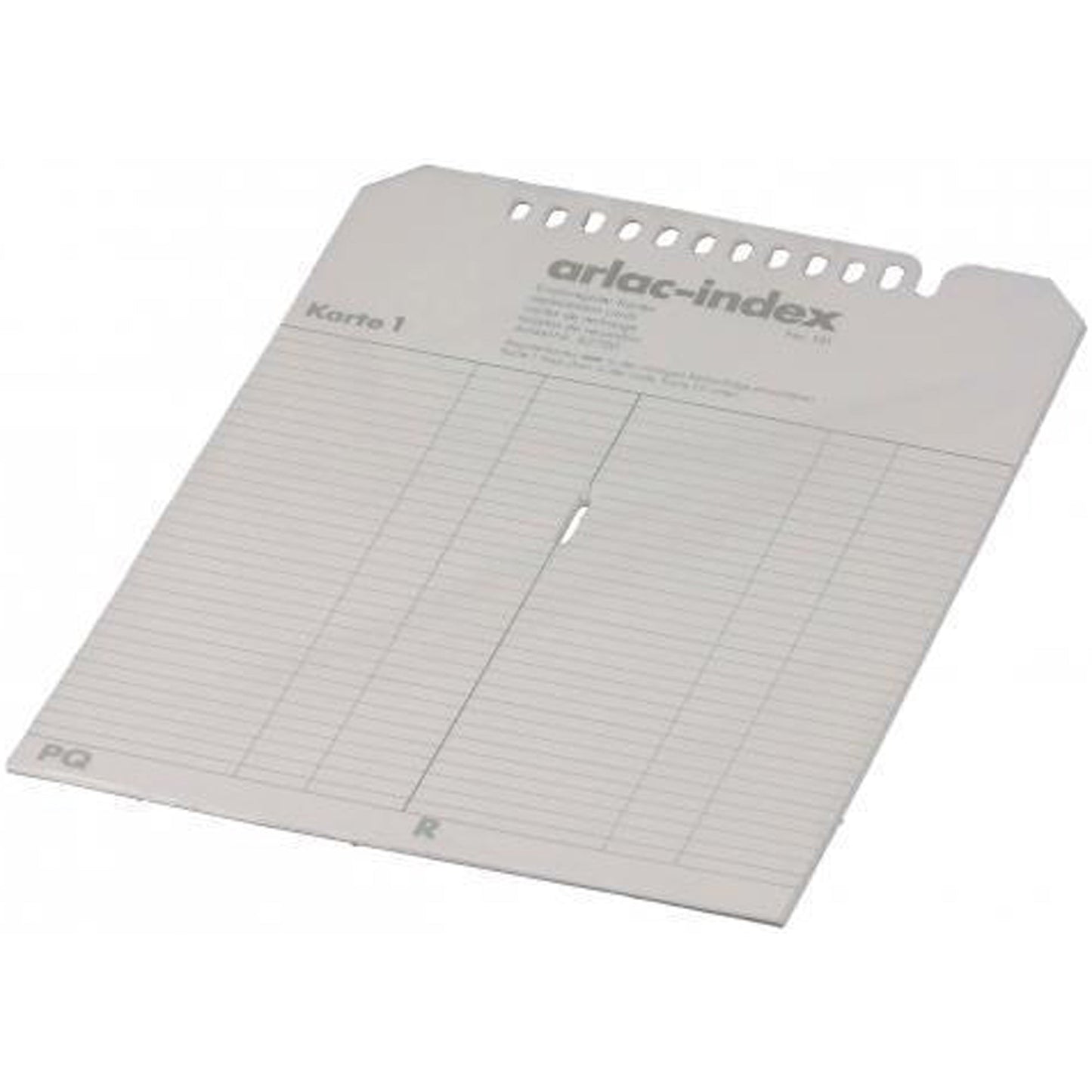 arlac Telefonringbucheinlage index 12 Registerblätter 888 Telefonnummern Papier weiß