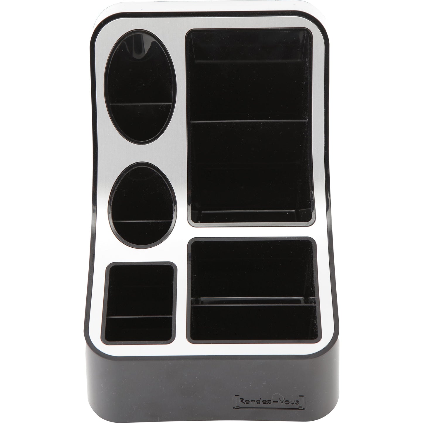 ALBA Teebox 20,5 x 13,5 x 12 cm (B x H x T) Aluminium, gebürstet/ABS Kunststoff