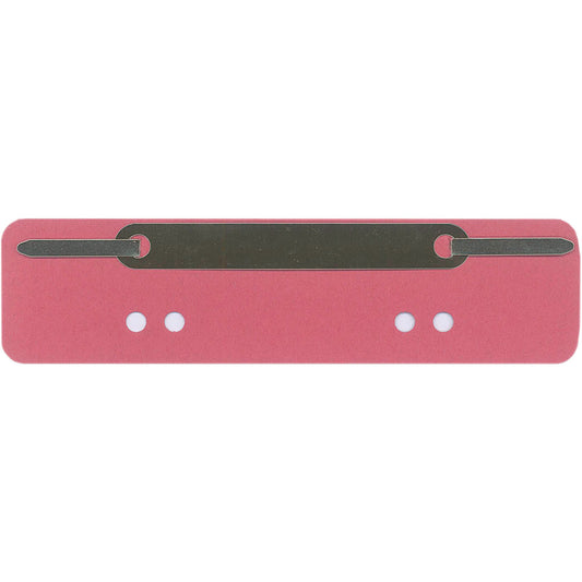 Heftstreifen 3,4 x 15 cm (B x H) 250g/m² Recyclingkarton rot 25 St./Pack.