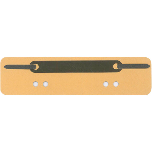Heftstreifen 3,4 x 15 cm (B x H) 250g/m² Recyclingkarton gelb 25 St./Pack.