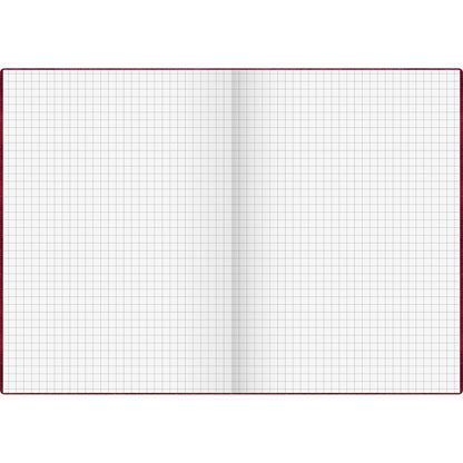 König & Ebhardt Geschäftsbuch DIN A5 kariert rot 96 Bl.