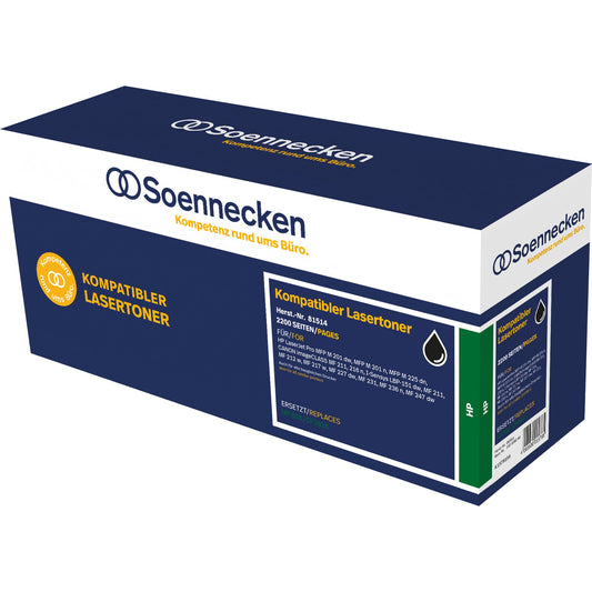 Soennecken Toner kein Originalzubehör Kompatibel mit: HP 83X 81514 ca. 2.200 Seiten schwarz