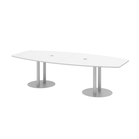Hammerbacher Konferenztisch KT28S 2.800 x 1.300 mm (B x H) Farbe der Tischplatte: weiß