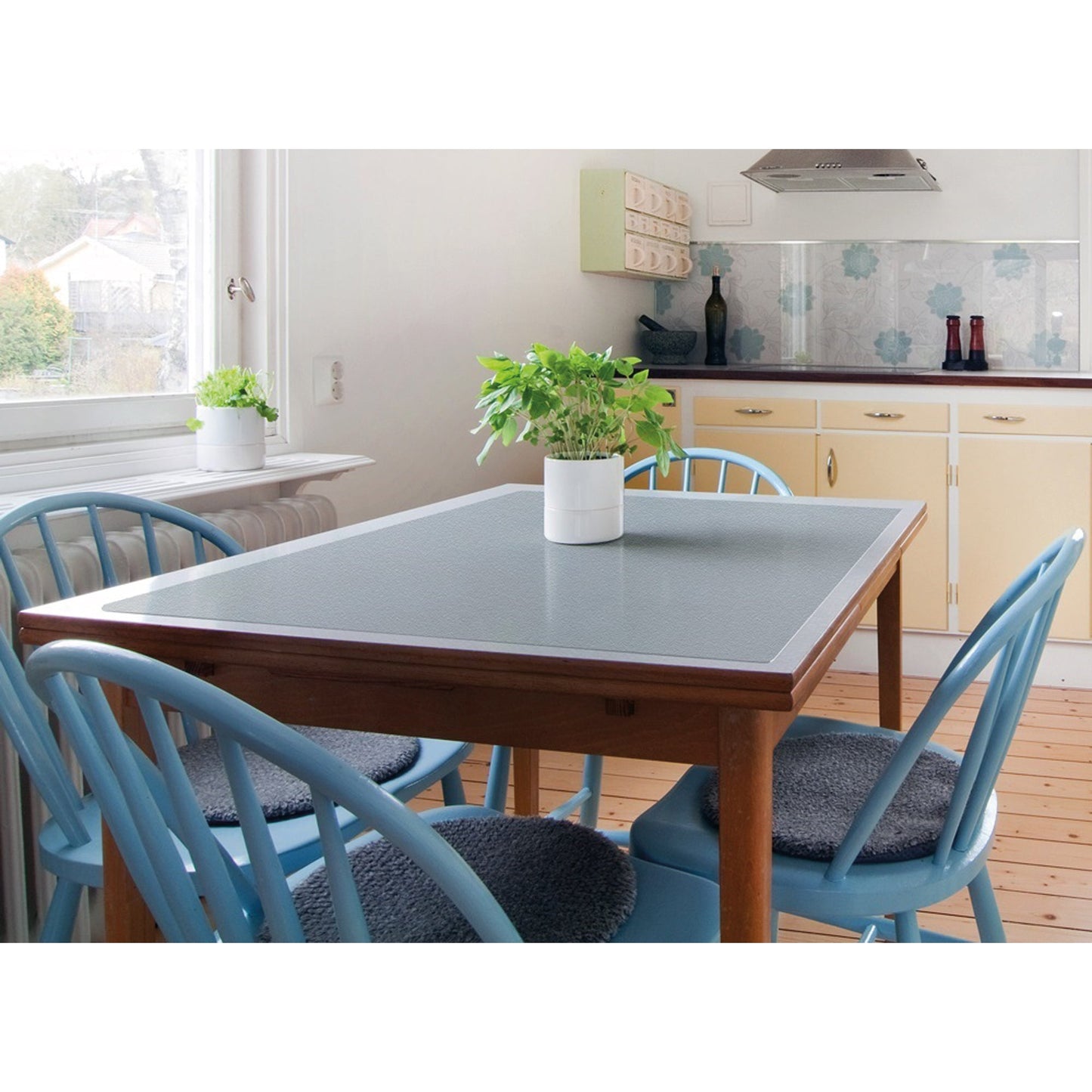 Hometex Tischset biosafe 120 x 80 cm (B x L) Vinyl transparent