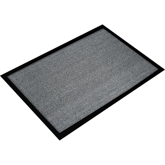 Doortex Schmutzfangmatte valuemat® Innenbereich 60 x 80 cm (B x L) 100 % Polypropylen Material der Rückseite: Vinyl grau