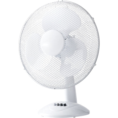Nedis Tischventilator 45W 3 Leistungsstufen Netzbetrieb weiß