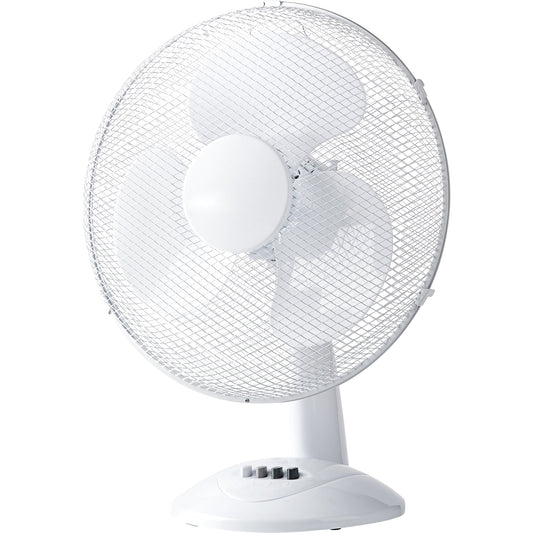 Nedis Tischventilator 45W 3 Leistungsstufen Netzbetrieb weiß