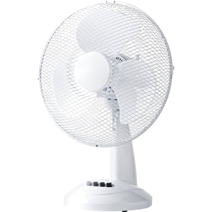Nedis Tischventilator 35W 3 Leistungsstufen Netzbetrieb weiß