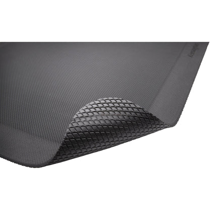 Kensington Anti-Ermüdungsmatte Innenbereich 52,3 x 94 cm (B x T) Kautschuk-Gel glatt schwarz