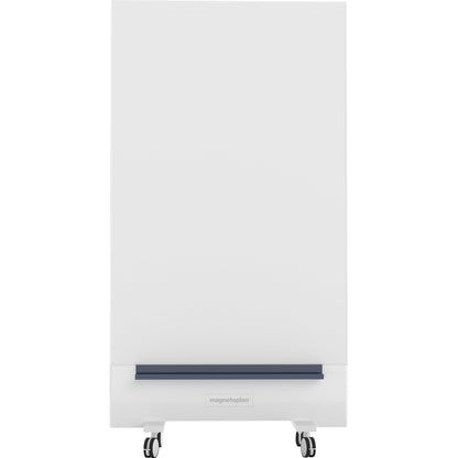 magnetoplan® Whiteboard Infinity Wall mobil Maße der Oberfläche: 98 x 153 cm (B x H) Tafel magnethaftend beidseitig beschreibbar Keramik emailliert weiß