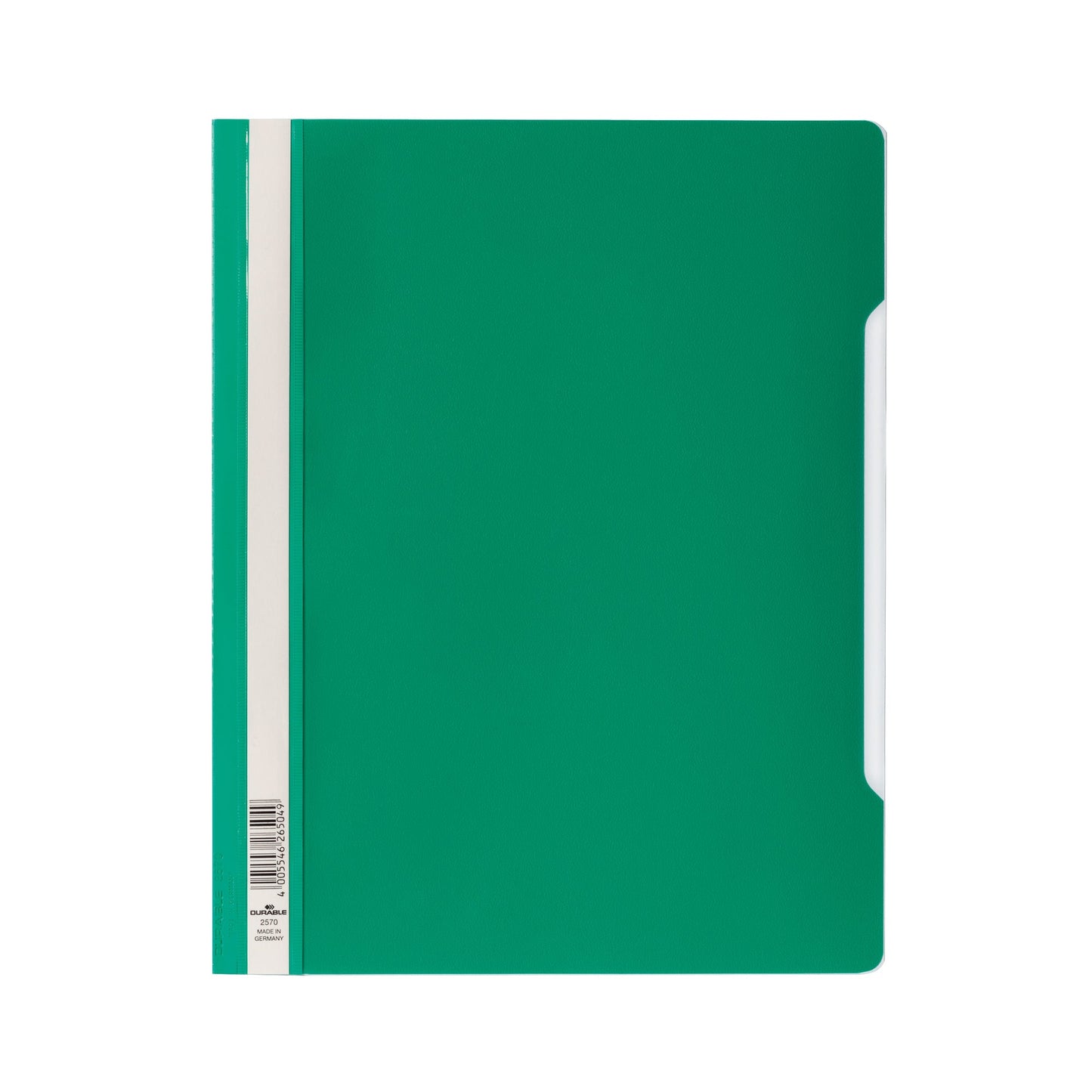 DURABLE Schnellhefter Standard DIN A4, Überbreite Kunststoff grün