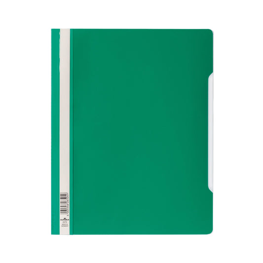 DURABLE Schnellhefter Standard DIN A4, Überbreite Kunststoff grün