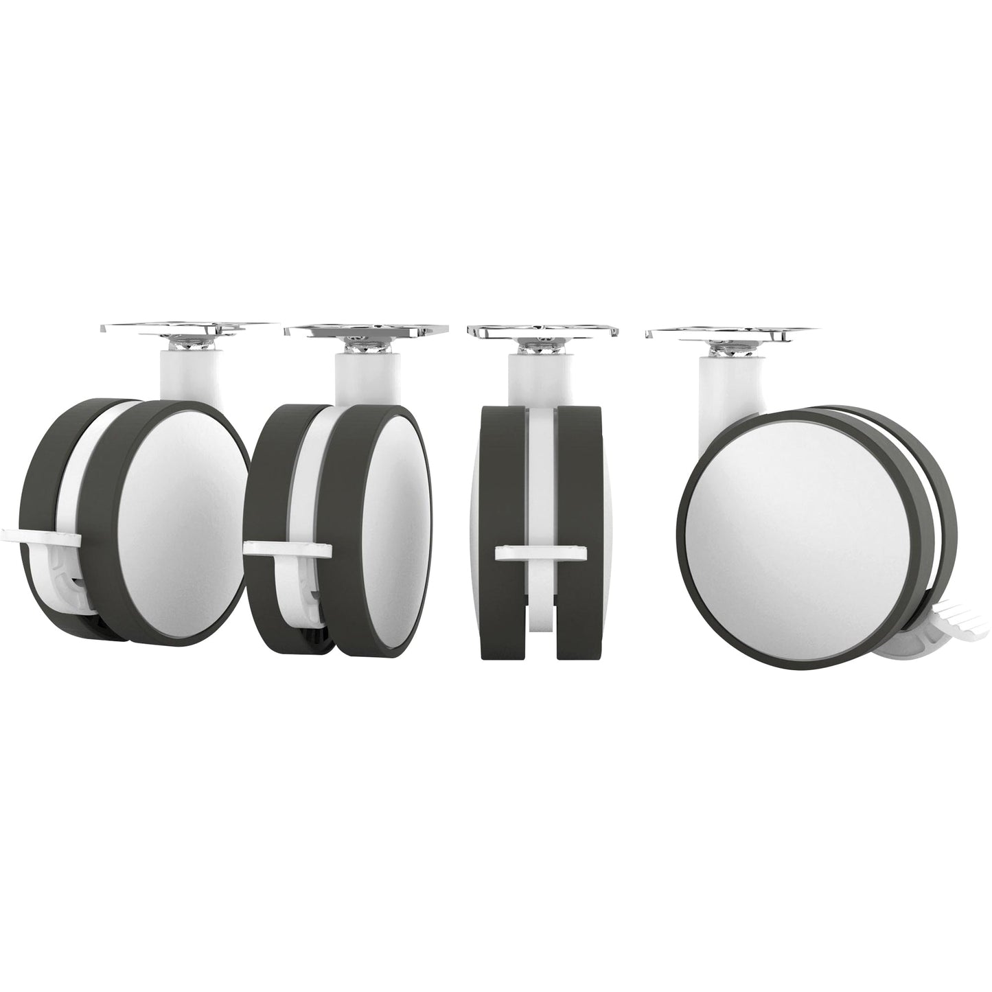 magnetoplan® Ersatzrolle magnetoplan Schreibtafel Infinity Wall 1141100, magnetoplan Rollcontainer Tool Hub 12270600 Polyamid weiß 4 St./Pack.