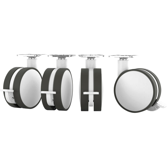 magnetoplan® Ersatzrolle magnetoplan Schreibtafel Infinity Wall 1141100, magnetoplan Rollcontainer Tool Hub 12270600 Polyamid weiß 4 St./Pack.