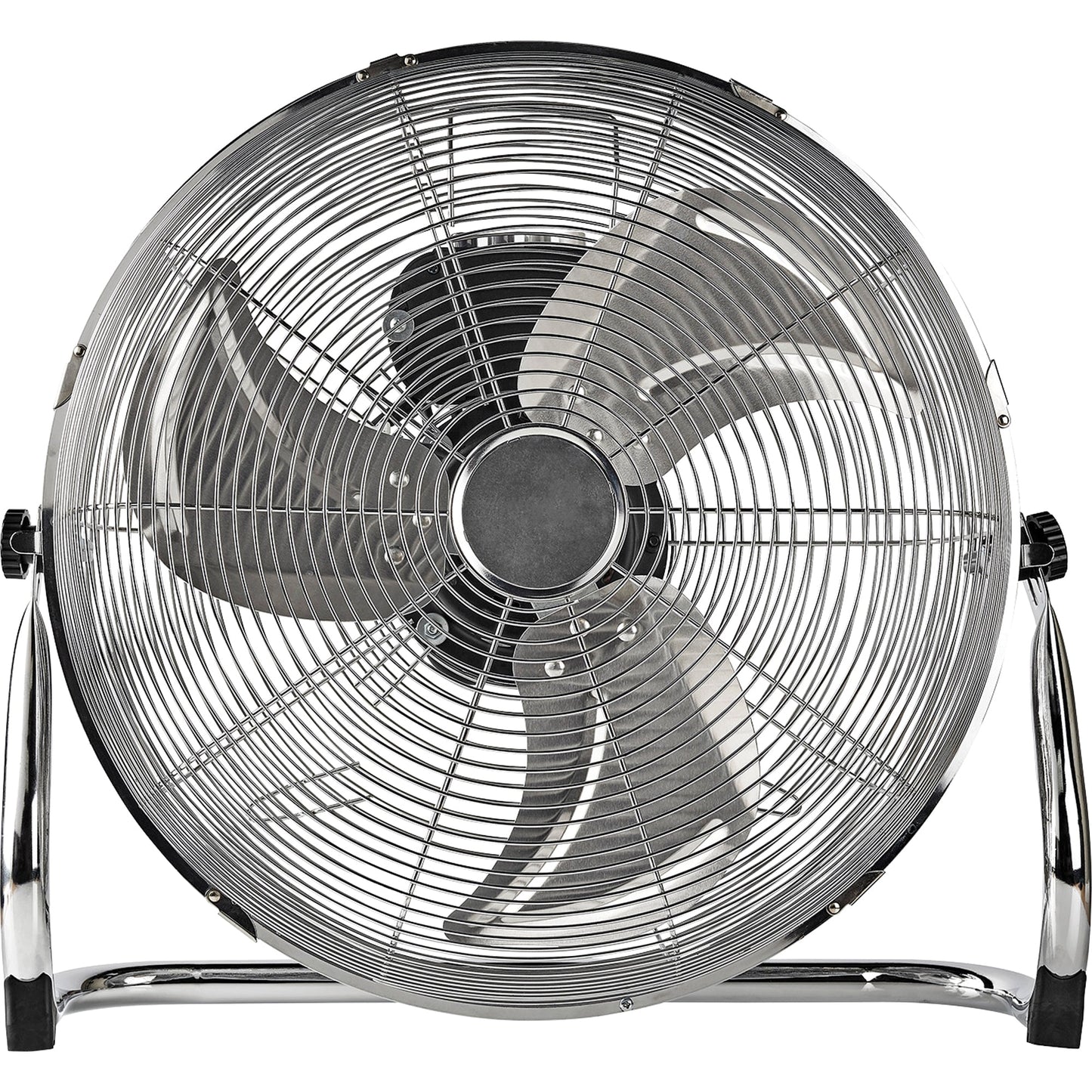 Nedis Bodenventilator Netzbetrieb 80W 3 Leistungsstufen chrom