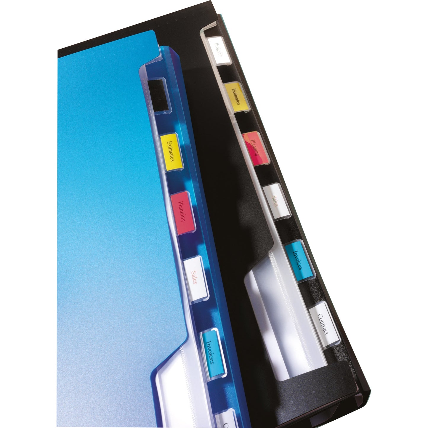 DYMO® Schriftbandkassette 19 mm x 7 m (B x L) transparent schwarz